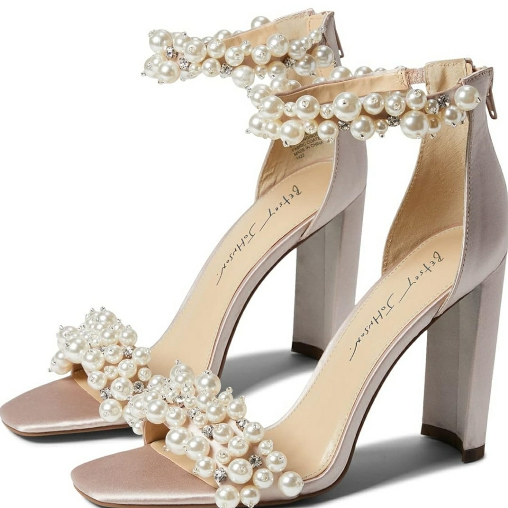 Betsey Johnson Pearl SB-Fay Heels